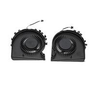 Yunseity Ventilador de Refrigeración Interno de Repuesto para Portátil, Ventilador de CPU GPU Silencioso de 4 Pines para Pavilion Gaming 15 DK 15 DK0068WM L57170 001 (Ventilador de