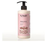 YUNSEY Mascarillas capilares nutritivas con irresistibles aromas. Para uso habitual. Para todo tipo de cabello 400 ml (Fresa/Nata)