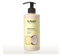 YUNSEY Mascarillas capilares nutritivas con irresistibles aromas. Para uso habitual. Para todo tipo de cabello 400 ml (Coco/Piña)