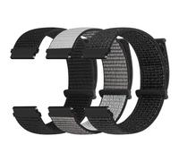 Yunshare Correa de nailon de 20 mm compatible con Samsung Galaxy Watch 7 6 5 4 40 mm 44 mm/Garmin Vívoactive 6/5/3/3 Music/Forerunner 570 42 mm/55/158/165/245/645/Amazift Active 2/Active para mujer y