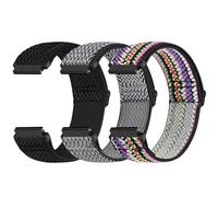 Yunshare Correa de reloj de liberación rápida de 18 mm, 19 mm, 20 mm, 22 mm, 24 mm, correas elásticas de nailon para reloj para mujeres y hombres para Samsung/Garmin/Fossil/Amazfit/Huawei/COROS/Xiaomi