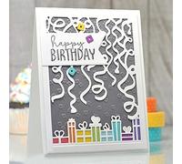 YunTrip Troquel de corte - Marco de fondo de cinta, 14 cm x 11 cm, metal, álbumes de recortes y fabricación de tarjetas