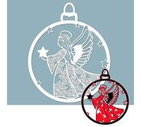 YunTrip - Troqueles de corte para hacer tarjetas, diseño de ángel niña estrella, metal para manualidades, álbumes de recortes, relieve, tarjetas de papel decorativas