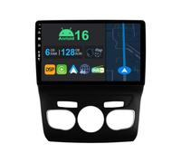 YUNTX 10.1 Pulgadas Android 16 Autoradio para Citroen C4 C4L DS4 2013-2017 | Octa Core | 6GB 128GB | Integrado 4G LTE | CarPlay&Android Auto | DSP | Dab | QLED | Dual Band WiFi |Bluetooth 5.0