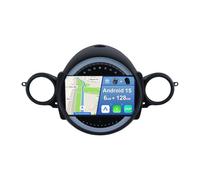 YUNTX [6GB+128GB] Android 15 2 DIN Autoradio para BMW Mini 2007-2015-[Integrado CarPlay/Android Auto/DSP/GPS]-IPS 9 Pulgada Touch Screen-CAM+Mic-Dab/Bluetooth 5.0/AHD Cámara