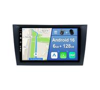 YUNTX [6GB+128GB] Android 16 2 DIN Autoradio para VW Golf 6 2008-2016-[Integrado CarPlay/Android Auto/DSP/GPS]-IPS 9 Pulgada Touch Screen-CAM+Mic-Dab/Bluetooth 5.0/AHD Cámara
