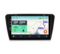 YUNTX [Android 10 2GB+32GB] Radio Coche para Skoda Octavia (2014-2018): Support Dab/Bluetooth/GPS/WiFi/2 DIN/9" Pantalla Táctil/2G+32G/Mandos del Volante/4G/RCA/USB/CarPlay