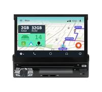 YUNTX Android 14 Autoradio con navi-Incorporado CarPlay/Android Auto/GPS-IPS 2.5D Pantalla-Dab/Bluetooth 5.0/Control del Volante/USB/WiFi/MirrorLink/4G/Cámara/DVD Player