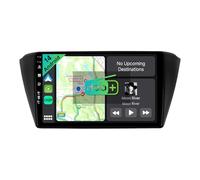 YUNTX [DAB-4G+64G] Android 14 2 DIN Radio Coche para Skoda Fabia 2015-2021-[Incorporado Dab+/CarPlay/Android Auto/DSP/GPS]-IPS 2.5D 9"-Mic+Cámara-Bluetooth 5.0/WiFi/4G