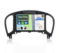 YUNTX PX6 Android 14 Autoradio fit for Nissan Juke(2010-2017) YF15 Infiniti ESQ(2011-2017) - 4G+64G -GPS 2 Din- Cámara Trasera Gratis -Soporte DAB/WiFi/Bluetooth/Mirrorlink/Carplay/Control del volante