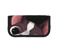 YUNWEIKEJI Boston Terrier Naturaleza, Estuche para lápices, Estuche para lápices de Lona Bolsa para cosméticos de Gran Capacidad