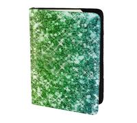 YUNWEIKEJI Brillo del Arco Iris, Funda para Pasaporte Cartera de Viaje de Cuero PU Funda para Pasaporte Fundas para Pasaporte 5,5 Pulgadas