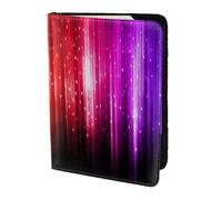 YUNWEIKEJI Brillo del Arco Iris, Funda para Pasaporte Cartera de Viaje de Cuero PU Funda para Pasaporte Fundas para Pasaporte 5,5 Pulgadas