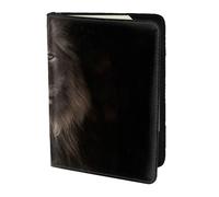 YUNWEIKEJI Caída del león Modelo 3D, Funda para Pasaporte Cartera de Viaje de Cuero PU Funda para Pasaporte Fundas para Pasaporte 5,5 Pulgadas