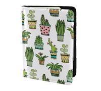 YUNWEIKEJI Colorido Bastante suculento, Funda para Pasaporte Cartera de Viaje de Cuero PU Funda para Pasaporte Fundas para Pasaporte 5,5 Pulgadas