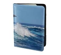 YUNWEIKEJI Delfín mular común, Funda para Pasaporte Cartera de Viaje de Cuero PU Funda para Pasaporte Fundas para Pasaporte 5,5 Pulgadas