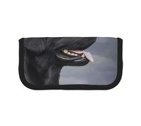YUNWEIKEJI Dibujo Perro Labrador, Estuche para lápices, Estuche para lápices de Lona Bolsa para cosméticos de Gran Capacidad