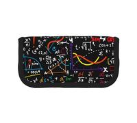 YUNWEIKEJI Fórmula de física matemática, Estuche para lápices, Estuche para lápices de Lona Bolsa para cosméticos de Gran Capacidad