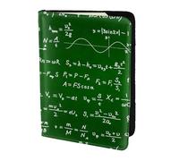 YUNWEIKEJI Fórmulas de Ecuaciones matemáticas, Funda para Pasaporte Cartera de Viaje de Cuero PU Funda para Pasaporte Fundas para Pasaporte 5,5 Pulgadas