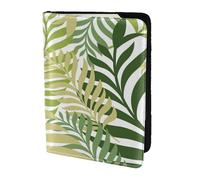 YUNWEIKEJI Hojas de Palmeras Tropicales exóticas, Funda para Pasaporte Cartera de Viaje de Cuero PU Funda para Pasaporte Fundas para Pasaporte 5,5 Pulgadas