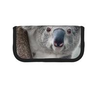 YUNWEIKEJI Koala Relajado, Estuche para lápices, Estuche para lápices de Lona Bolsa para cosméticos de Gran Capacidad