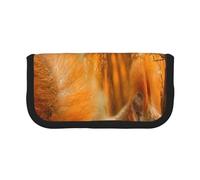 YUNWEIKEJI Linda Ardilla Comiendo nueces, Estuche para lápices, Estuche para lápices de Lona Bolsa para cosméticos de Gran Capacidad