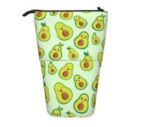 YUNWEIKEJI Lindo Aguacate Impreso., Estuche telescópico para lápices, Soporte para lápices con Cremallera, Bolsa de Maquillaje, Bolsa para lápices