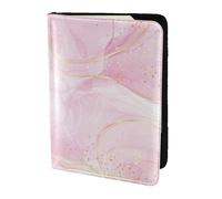 YUNWEIKEJI Mármol Rosa Pastel Rpse, Funda para Pasaporte Cartera de Viaje de Cuero PU Funda para Pasaporte Fundas para Pasaporte 5,5 Pulgadas