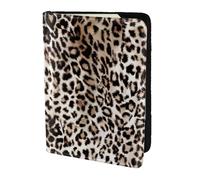 YUNWEIKEJI Patrón de diseño de Leopardo, Funda para Pasaporte Cartera de Viaje de Cuero PU Funda para Pasaporte Fundas para Pasaporte 5,5 Pulgadas