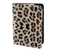 YUNWEIKEJI Patrón de Estampado de Leopardo, Funda para Pasaporte Cartera de Viaje de Cuero PU Funda para Pasaporte Fundas para Pasaporte 5,5 Pulgadas