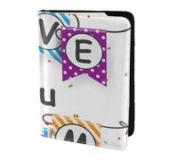 YUNWEIKEJI Te Quiero, mamá, Funda para Pasaporte Cartera de Viaje de Cuero PU Funda para Pasaporte Fundas para Pasaporte 5,5 Pulgadas