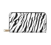 YUNWEIKEJI Textura del Tigre de Bengala, Carteras Cartera de Gran Capacidad para Hombres y Mujeres Carteras Tarjeta de crédito Cartera de Cuero de Microfibra