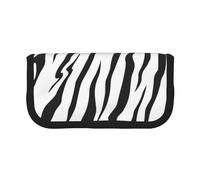 YUNWEIKEJI Textura del Tigre de Bengala, Estuche para lápices, Estuche para lápices de Lona Bolsa para cosméticos de Gran Capacidad