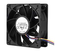 Yunxwd DC 12V 5.0A 7500RPM Reemplazo del Ventilador de refrigeración Conector de 4 Pines Cojinete de Bolas Doble Proyecto de Escape de ventilación de refrigeración DIY para Antminer S7 S9