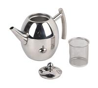 Yunxwd Tetera de Acero Inoxidable 1 litro, Tetera Premium Café Olé, Hervidor de Agua Más Grueso con Filtro, Olla de Inducción de Fondo Plano, Hervidor de Agua, Cafetera, Té