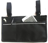 YUNYHAO Bolsa de almacenamiento lateral para silla de ruedas con bolsa pequeña, bolsa de almacenamiento lateral para reposabrazos, adecuada para sillas de ruedas eléctricas, cestas de andadores de