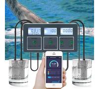 YUNYHAO Medidor inteligente de calidad del agua con WiFi, 8 en 1, medidor de calidad del agua, medidor de pH, registrador de datos, temperatura TDS Salinity S.G. EC ORP, analizador de alta precisión,