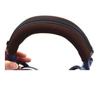 YunYiYi 1 Banda de Repuesto para la Cabeza con Cojines de Cremallera, compatibles con Audio-Technica ATH-MSR7 ATH-M50X ATH-M20 ATH-M30 ATH-M40X ATH-SX1 Auriculares (marrón)