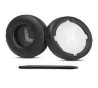 YunYiYi Almohadillas de repuesto compatibles con auriculares JBL Live 670NC con accesorios de espuma viscoelástica de cuero de proteína suave, color negro (no compatible con Tune 670NC)