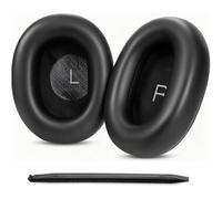 YunYiYi Almohadillas de repuesto compatibles con auriculares JBL Tour One M3 con cancelación | Almohadillas de espuma viscoelástica | Comodidad mejorada, ajuste seguro y durabilidad (negro)