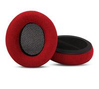 YunYiYi Almohadillas de repuesto compatibles con auriculares Meze 99 Classics/Meze 99 Neo de piel de proteína (almohadilla roja mejorada)