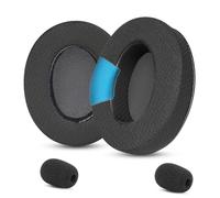 YunYiYi Almohadillas de repuesto compatibles con HyperX Cloud 1/2/3/Pro/Core/Alpha/Alpha S/Alpha Pro/Flight/Flight S/Stinger/Stinger S, CloudX Stinger/Stinger Core/Flight, color negro