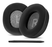 YunYiYi Almohadillas de repuesto de gel refrescante para auriculares OneOdio A70/A71 con tela transpirable de seda de hielo, color negro