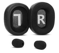 YunYiYi Almohadillas de repuesto para auriculares compatibles con el icono Redragon H520, H510 Zeus Auriculares Parts Almohadillas para oídos (negro)