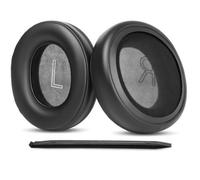YunYiYi Almohadillas de repuesto para auriculares OneOdio A70 A71 con espuma de alta densidad con cancelación de ruido de piel de proteína más suave, grosor añadido, color negro