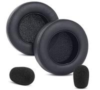 YunYiYi Almohadillas de repuesto para auriculares Virtuoso RGB SE de repuesto compatibles con Corsair Virtuoso RGB Wireless SE/Virtuoso XT Gaming Headset Protein Leather repuesto para auriculares