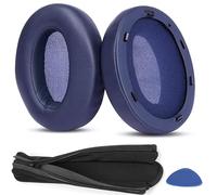 YunYiYi WH-XB910 Auriculares Almohadillas de Repuesto Compatible con Sony WH-XB910N XB910N Auriculares Almohadillas Diadema Orejeras Piezas (Azul Set)