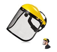YUNYODA Visera Facial, Cortadora de Césped de Jardín Escudo facial Casco Sombrero Protección Protección Ocular Visor de Cubierta Facial