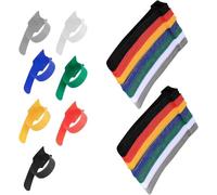 YUNYU Bridas reutilizables - Paquete de 140 organizadores de cables coloridos con diseño de gato para una gestión de cables sin enredos de auriculares, datos y cables de alimentación en casa u oficina