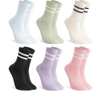 YUNYU Calcetines antideslizantes unisex de yoga, paquete de 6 para hombres y mujeres, diseño cómodo, transpirable, antideslizante, ideal para yoga casual, fitness y relajación en el hogar